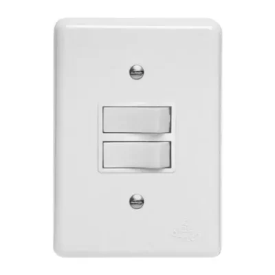INTERRUPTOR PERLEX PUMALUX 2 SEC SIMPLES BRANCO