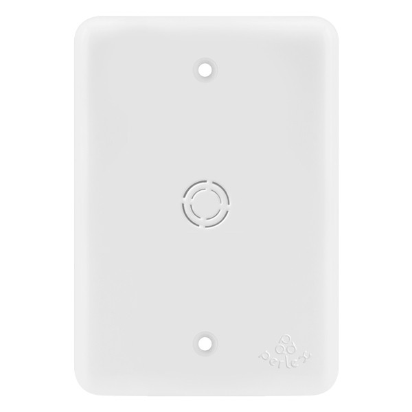 PLACA PERLEX PUMALUX 4X2 CEGA BRANCA
