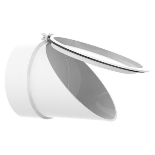 VALVULA ESGOTO VALEPLAST RETENCAO BRANCA 150MM (PONTA)